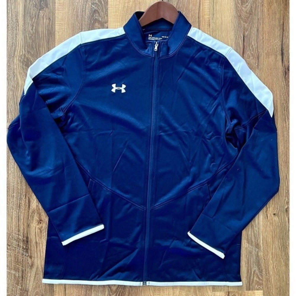 UNDER ARMOUR Men’s/Unisex loose‎ Fit Zip-Up Sweatshirt Long Sleeve, Size: Large - Picture 2 of 11